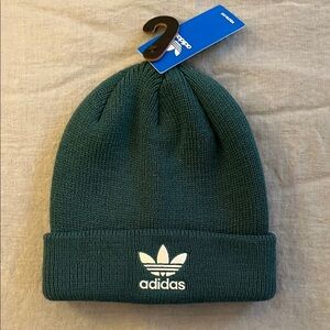 Adidas Teal Green Knit Beanie